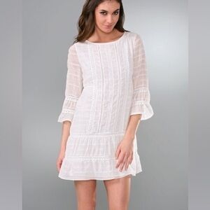 Tibi Algonquinn Eyelet Dress